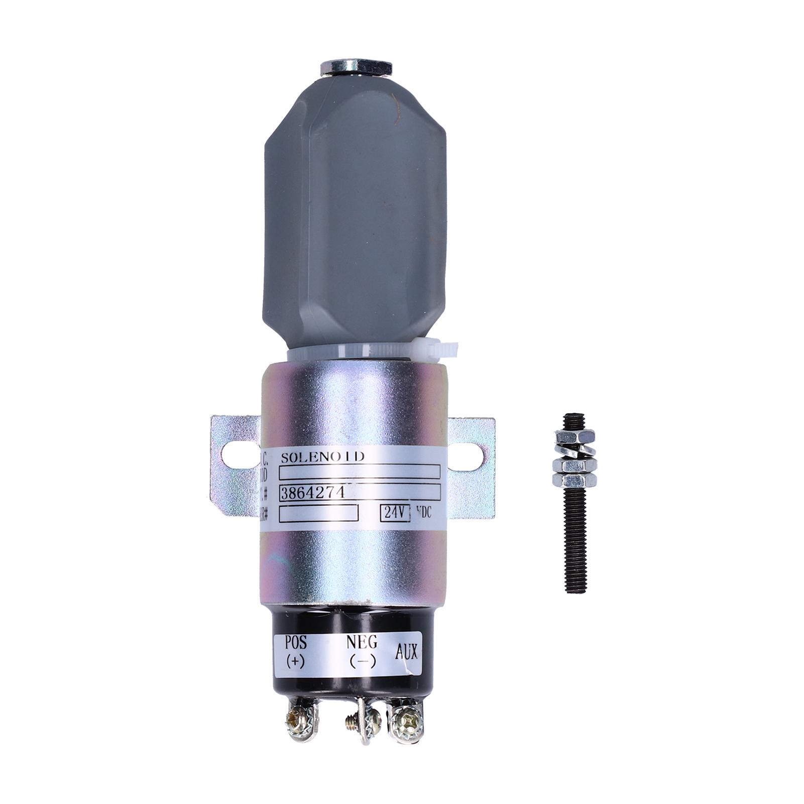 Fuel Shut Off Solenoid Valve Excavator Engine Stop Flameout Accessories DC24V TOSD03046
Fuel Shut Off Solenoid Valve Excavator Engine Stop Flameout Accessories DC24V TOSD03046