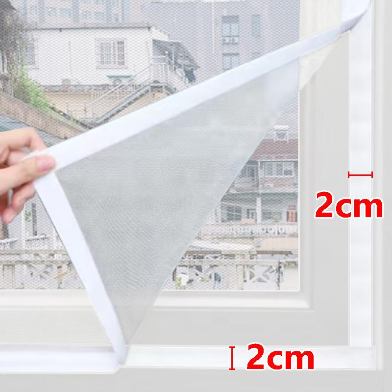 White mosquito net, self-adhesive window mesh without drilling, window insect-proof mesh suitable for doors and Windows. curtain White - 120x90cm білий
White mosquito net, self-adhesive window mesh without drilling, window insect-proof mesh suitable for doors and Windows. curtain White - 120x90cm білий