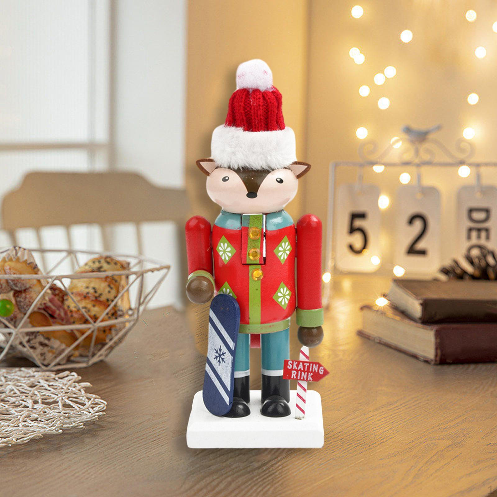 Деревянная фигурка Щелкунчика ручной работы - очаровательный праздничный декор и подарок Fox
Деревянная фигурка Щелкунчика ручной работы - очаровательный праздничный декор и подарок Fox