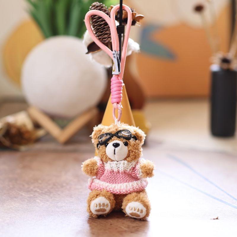 Teddy Bear Plush Keychain With Soft Short Plush Material For Kids And Collectors Brown Sweater
Teddy Bear Plush Keychain With Soft Short Plush Material For Kids And Collectors Brown Sweater