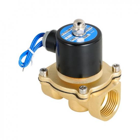 NC 1 NPT 110V 120V Volt AC Electric Solenoid Valve Brass Water Air Gas
NC 1 NPT 110V 120V Volt AC Electric Solenoid Valve Brass Water Air Gas