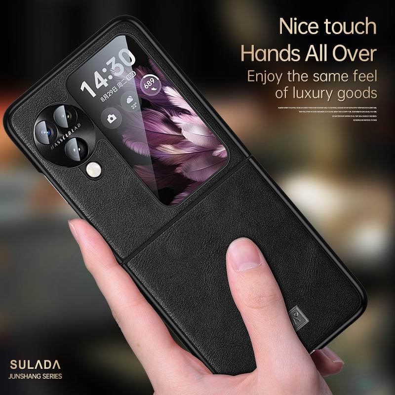 SULADA For Oppo Find N3 Flip 5G Case PU Leather+TPU+PC Folding Phone Cover Black
SULADA For Oppo Find N3 Flip 5G Case PU Leather+TPU+PC Folding Phone Cover Black