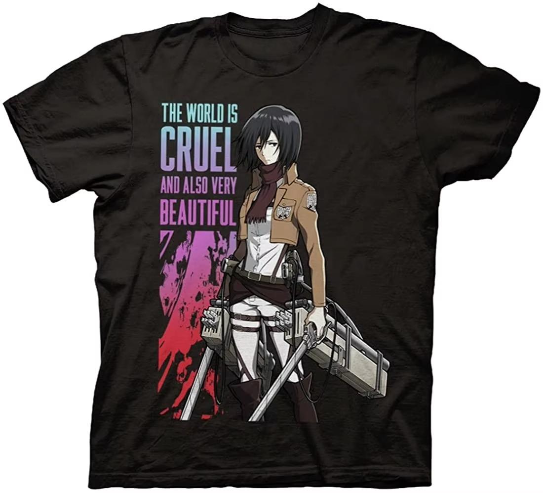 Attack on Titan Mikasa AckerUnisex Eren Yeager Anime Printed Tshirt Unisexs and Womens Tshirt Unisexs Top Sports Tshirt Unisexs Tee S
Attack on Titan Mikasa AckerUnisex Eren Yeager Anime Printed Tshirt Unisexs and Womens Tshirt Unisexs Top Sports Tshirt Unisexs Tee S