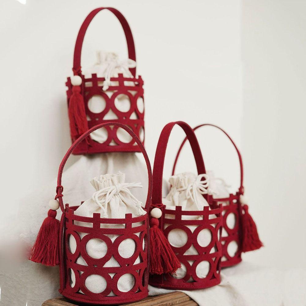 Handbag Felt Wedding Organizer Bride and Groom Package Bag Wedding-favor Gift Candy Bag Handle Bag 12cm-A
Handbag Felt Wedding Organizer Bride and Groom Package Bag Wedding-favor Gift Candy Bag Handle Bag 12cm-A