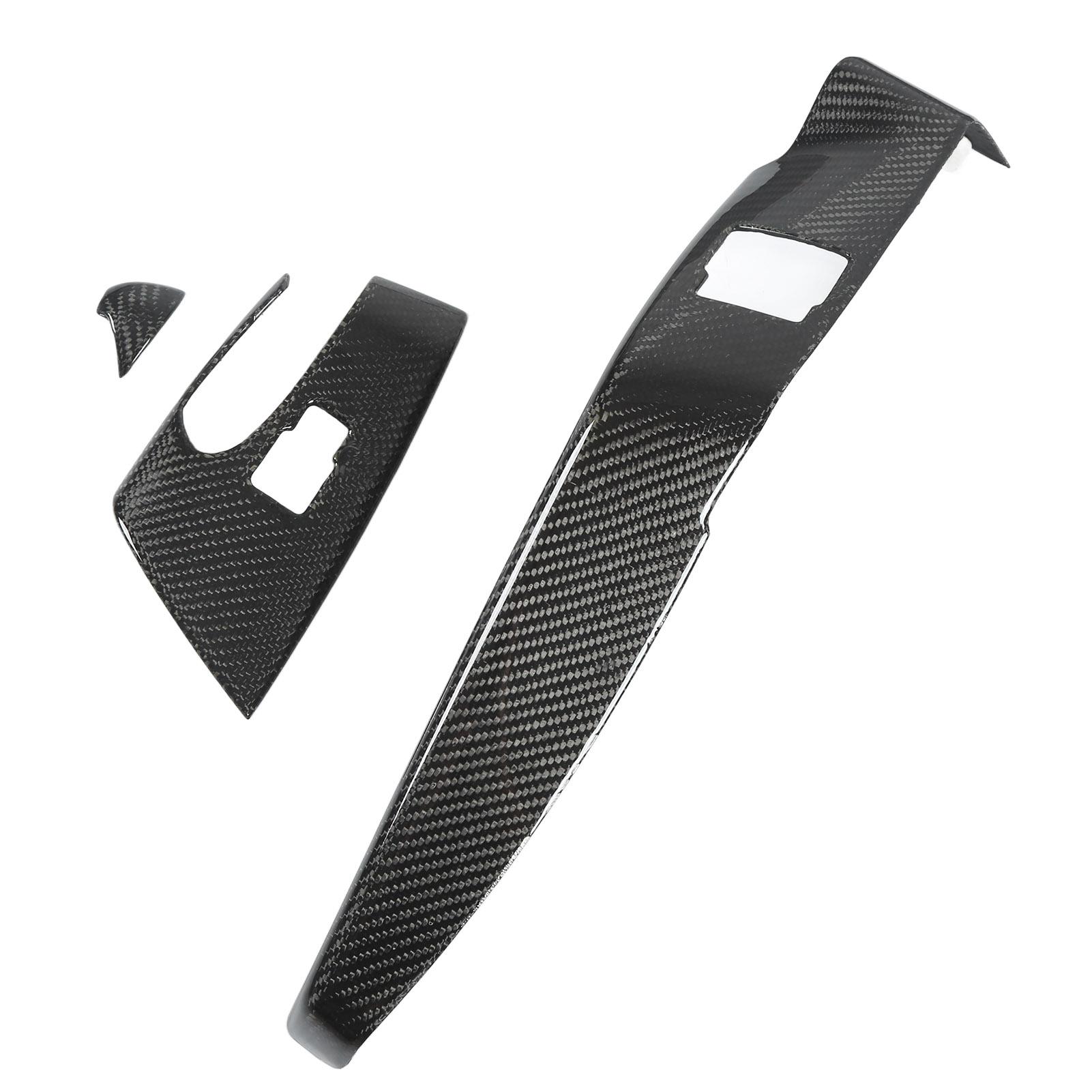 Carbon Fiber Window Lift Switch Panel Cover Trim Power Window Switch Bezel Replacement for Corvette C7 LHD 2014‑2019
Carbon Fiber Window Lift Switch Panel Cover Trim Power Window Switch Bezel Replacement for Corvette C7 LHD 2014‑2019