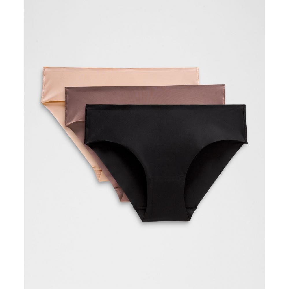 Lululemon Invisiwear Mid Rise Bikini Underwear 3 Pack Black Twilight Rose Misty Shell XXL
Lululemon Invisiwear Mid Rise Bikini Underwear 3 Pack Black Twilight Rose Misty Shell XXL