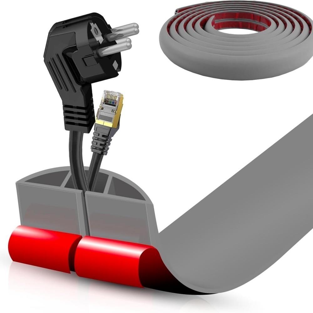1PC 1m/2m/3meters Floor Cord Cover Extension Wiring Duct Protector Power Cable Protector Covers Practical Wire Organizer 1m серый
1PC 1m/2m/3meters Floor Cord Cover Extension Wiring Duct Protector Power Cable Protector Covers Practical Wire Organizer 1m серый