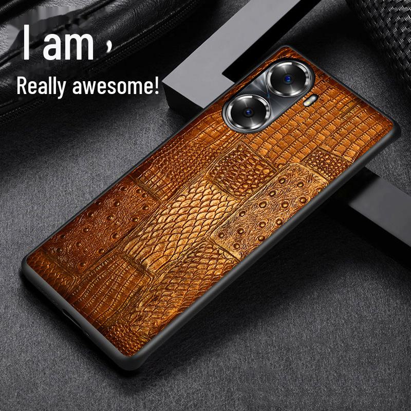 Honor 60 Series Genuine Leather Protective Case - Cowhide Grain All-Inclusive High-End Cover Honor 70 Pro синій
Honor 60 Series Genuine Leather Protective Case - Cowhide Grain All-Inclusive High-End Cover Honor 70 Pro синій