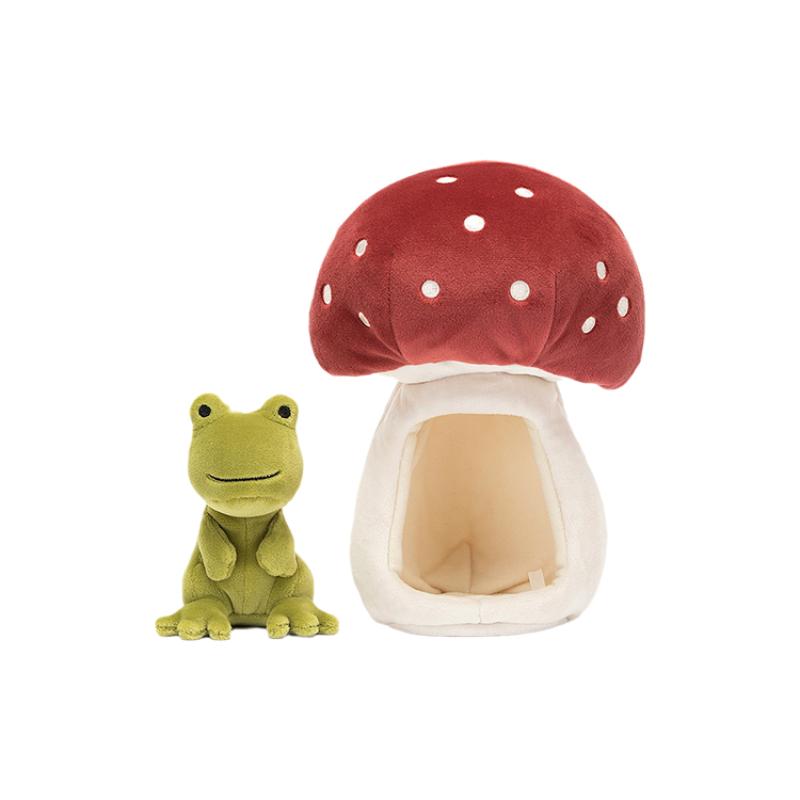 JELLYCAT Amphibious & Crawling Series Mushroom Frog Toy Doll Plush Doll 21cm high
JELLYCAT Amphibious & Crawling Series Mushroom Frog Toy Doll Plush Doll 21cm high
