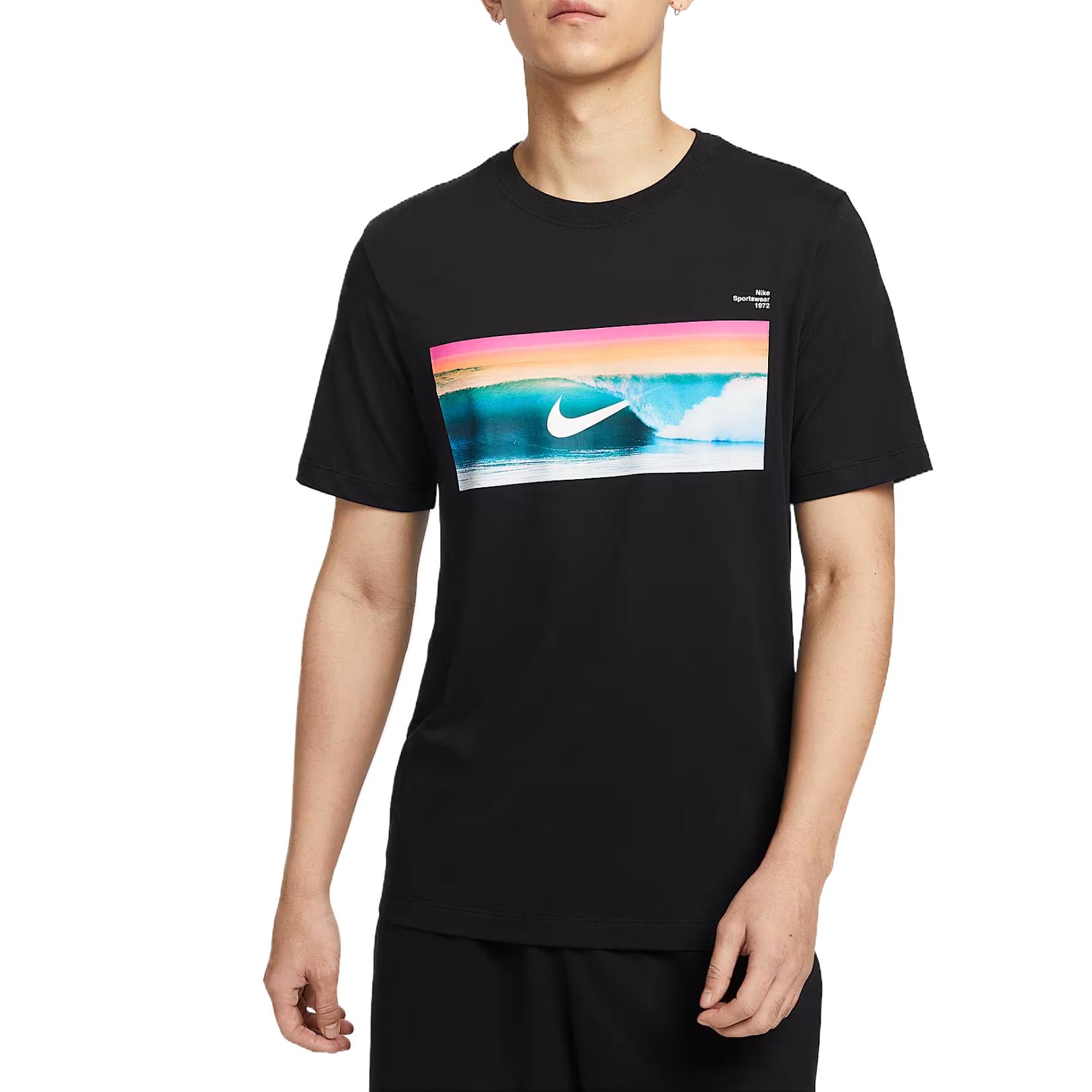 Nike Спортивная мода Удобная Простая Однотонная Футболка с коротким рукавом Мужские топы Черный HJ0761-010 L
Nike Спортивная мода Удобная Простая Однотонная Футболка с коротким рукавом Мужские топы Черный HJ0761-010 L