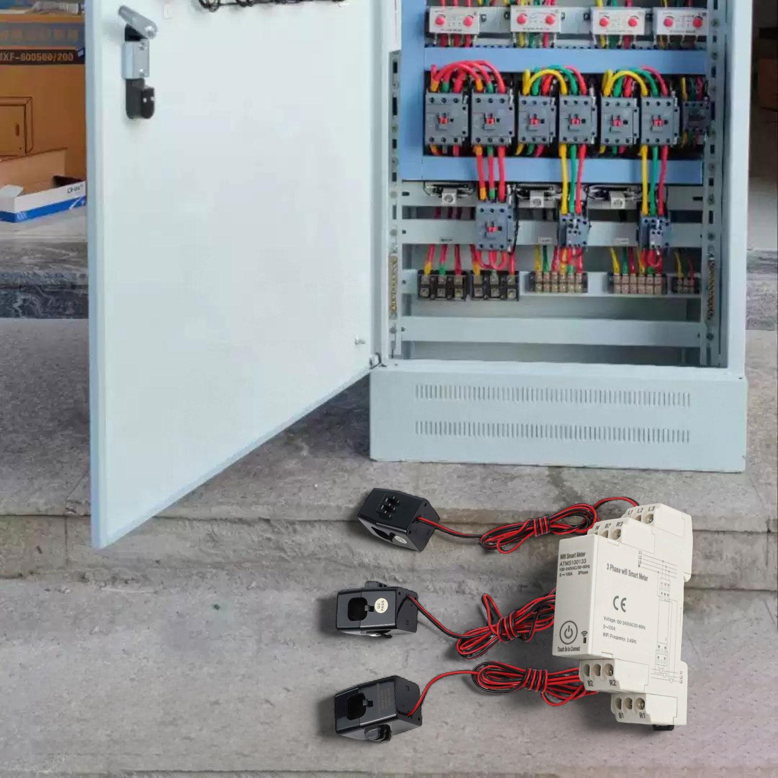 Current Transformer Smart Energy Meter Energy Management AC 3x230V 400V Real-Time Monitoring Low Power Consumption 2.4GHz WiFi China Mainland
Current Transformer Smart Energy Meter Energy Management AC 3x230V 400V Real-Time Monitoring Low Power Consumption 2.4GHz WiFi China Mainland