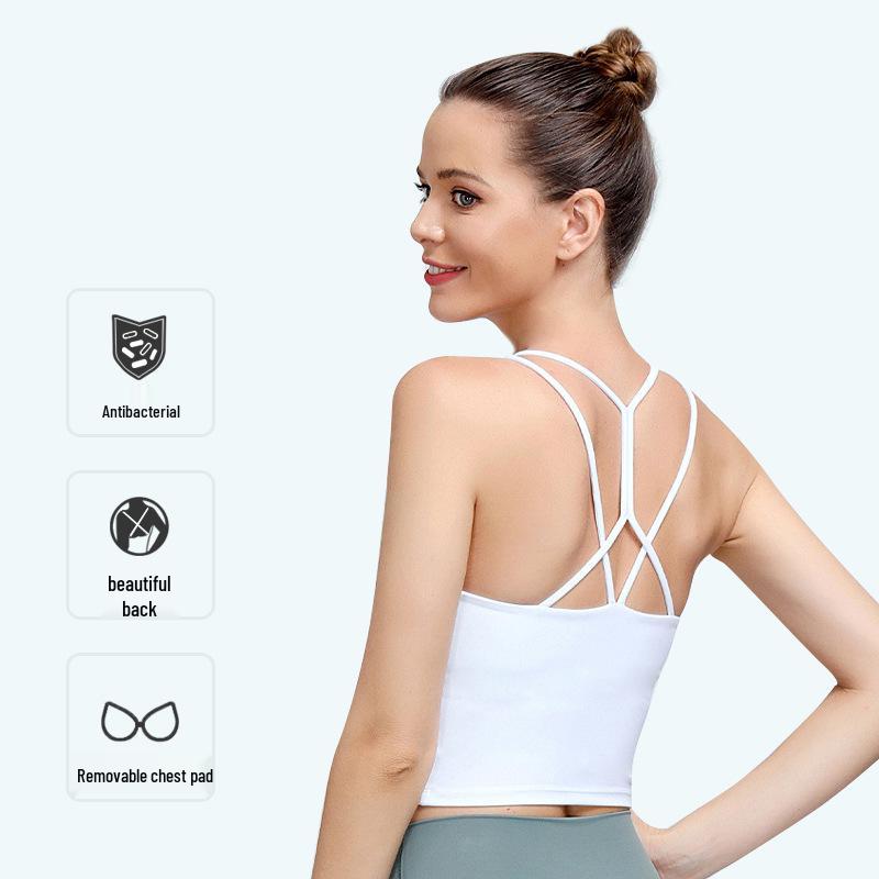 Four Seasons Yoga Vest with Chest Pads - Sexy Base Layer Sports Bra for Fitness, Yoga, and Running Extra Small
Four Seasons Yoga Vest with Chest Pads - Sexy Base Layer Sports Bra for Fitness, Yoga, and Running Extra Small