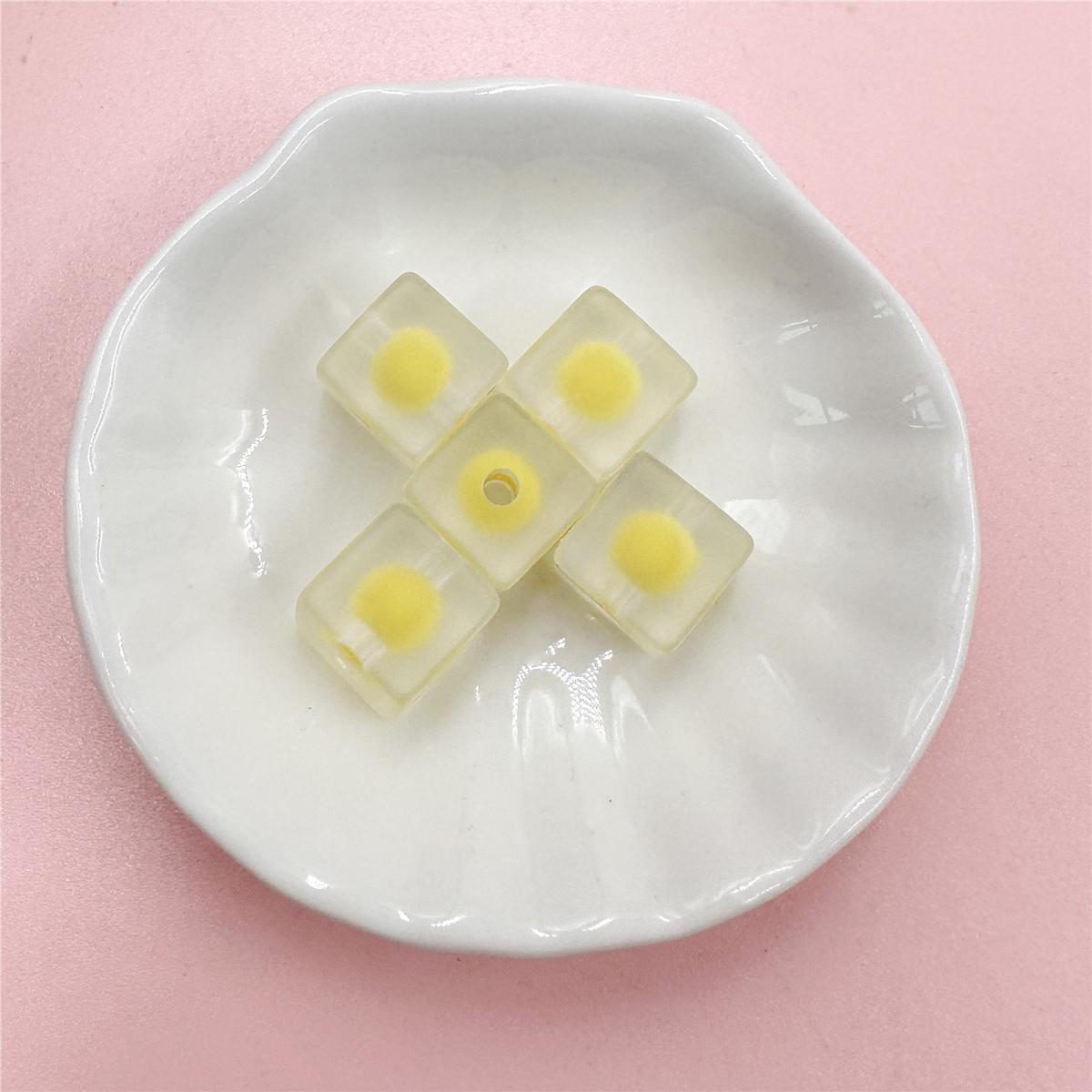 Творческий ювелирный материал ожерелье DIY цепочка для мобильного телефона модный акрил 12 мм 5 шт браслет матовые квадратные бусины жёлтый
Творческий ювелирный материал ожерелье DIY цепочка для мобильного телефона модный акрил 12 мм 5 шт браслет матовые квадратные бусины жёлтый