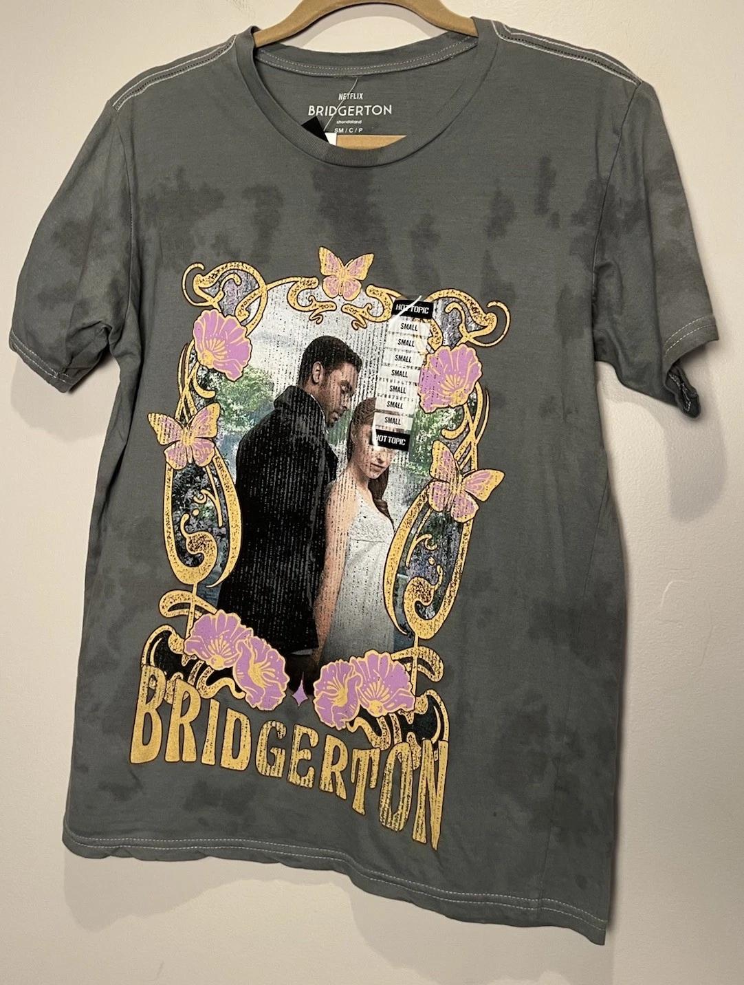 Bridgerton Graphic Tee Netflix Hot Topic Daphne Simon Butterfly Frame NWT 2026 Summer Mens Womens Luxury Fashion Tshirt Y2K M
Bridgerton Graphic Tee Netflix Hot Topic Daphne Simon Butterfly Frame NWT 2026 Summer Mens Womens Luxury Fashion Tshirt Y2K M