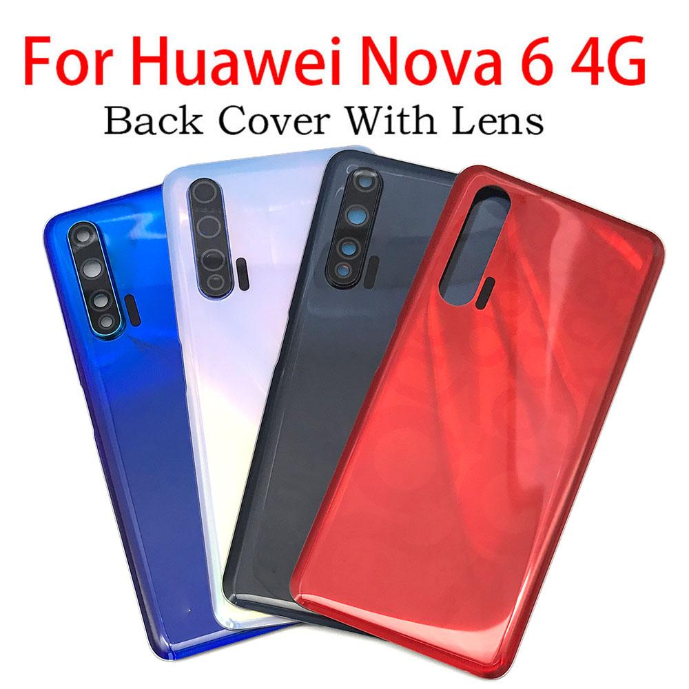 Новый для Huawei Nova 6 Nova6 4G задняя крышка батарейного отсека задний корпус с камерой
Новый для Huawei Nova 6 Nova6 4G задняя крышка батарейного отсека задний корпус с камерой