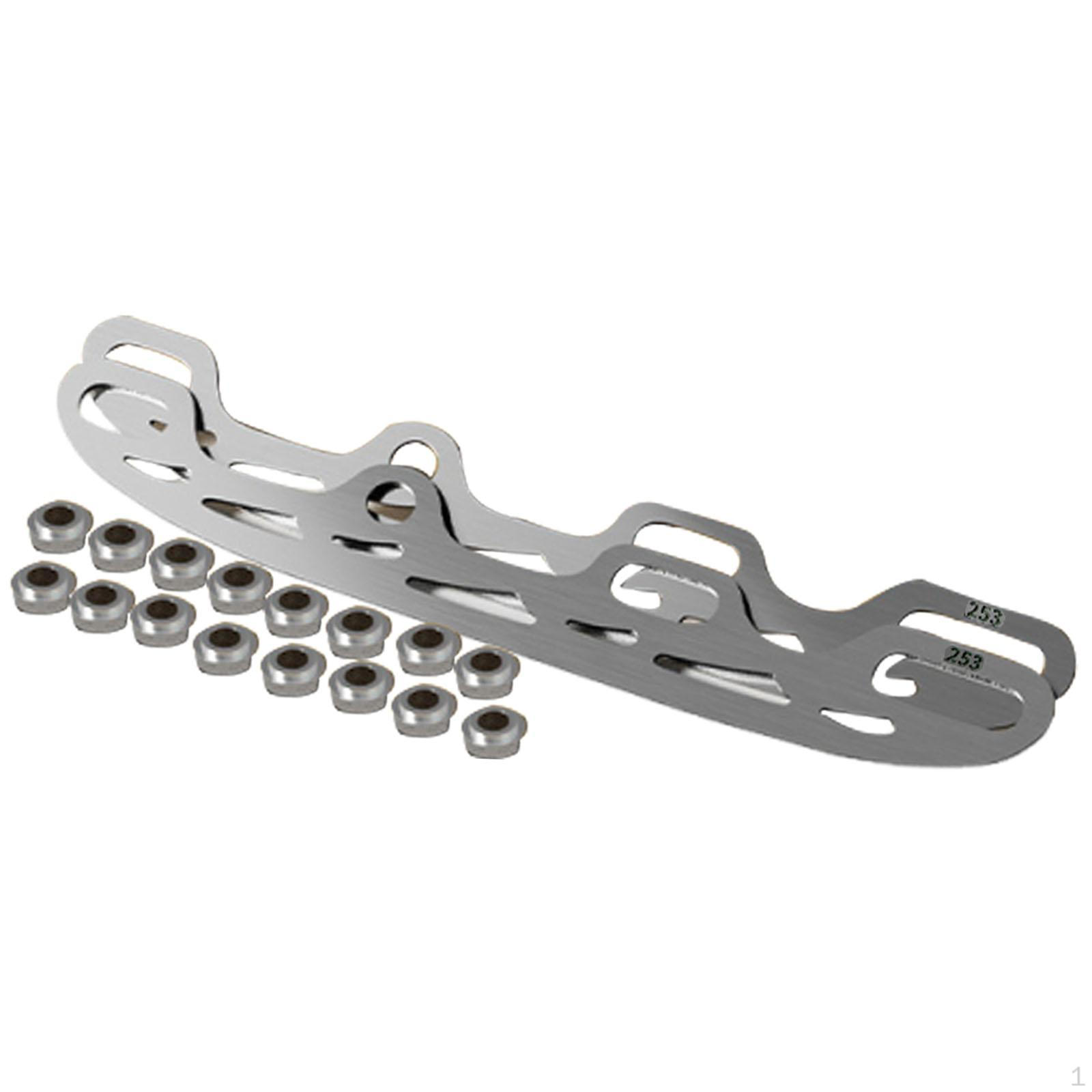 2 Skating , Compatible And Made of Stainless Steel, for Ice Skating. 25.3 cm
2 Skating , Compatible And Made of Stainless Steel, for Ice Skating. 25.3 cm