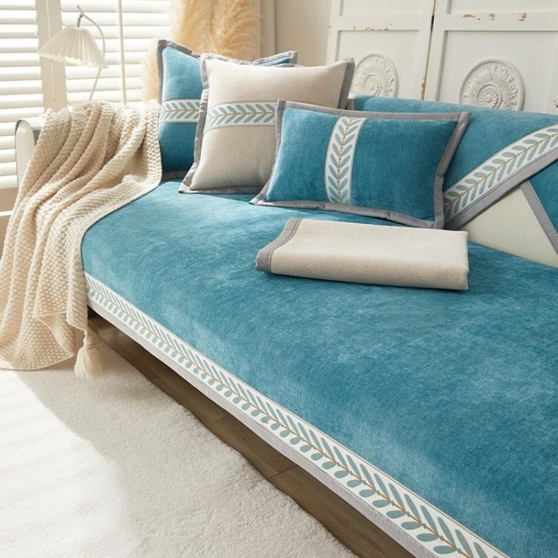 1pc Elegant Wheat-Stitch Woven Tape Chenille Non-Slip Sofa Cushion Cover - All-Season Luxury Home Decor 70*70cm синій
1pc Elegant Wheat-Stitch Woven Tape Chenille Non-Slip Sofa Cushion Cover - All-Season Luxury Home Decor 70*70cm синій