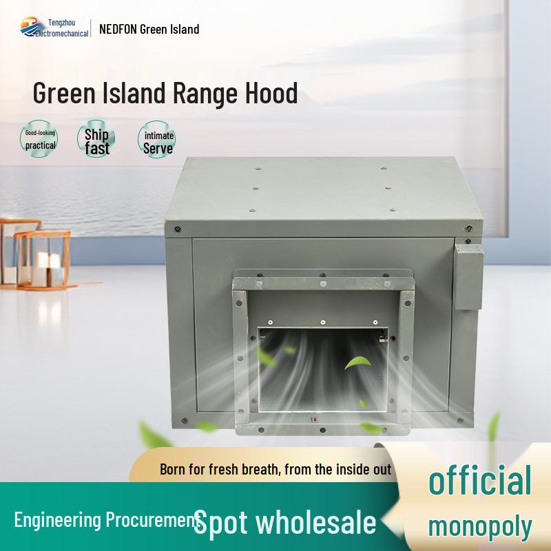 Commercial Green Island Centrifugal Kitchen Range Hood & Exhaust Fan DY9-20—4A
Commercial Green Island Centrifugal Kitchen Range Hood & Exhaust Fan DY9-20—4A