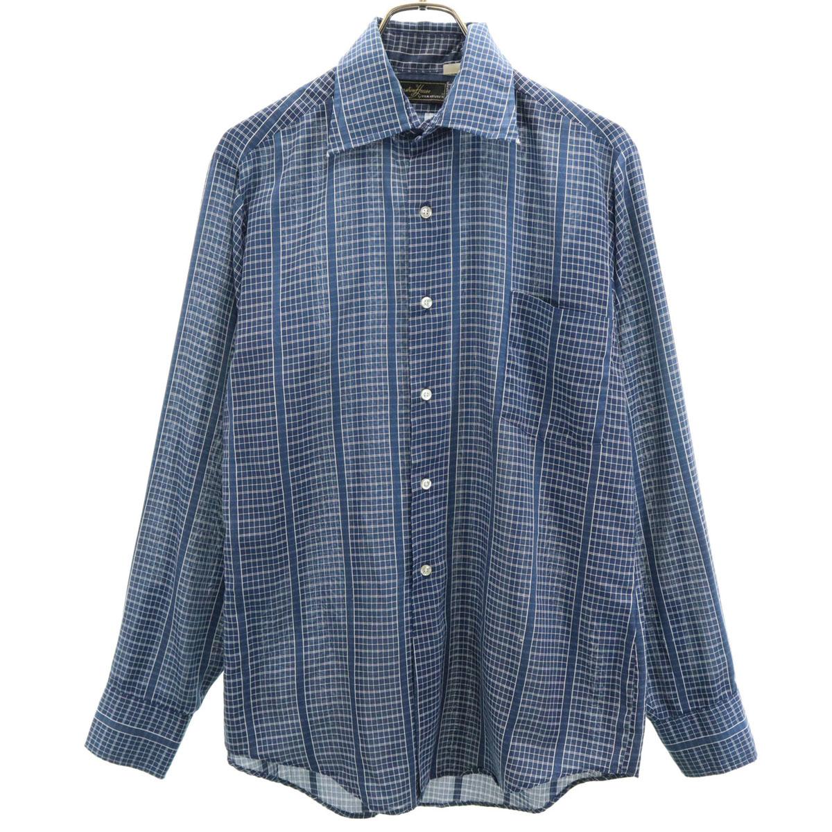 VAN HEUSEN 70-е 80-е Винтажная рубашка с уплотнителями воротника в клетку с длинным рукавом Мужская Б/У
VAN HEUSEN 70-е 80-е Винтажная рубашка с уплотнителями воротника в клетку с длинным рукавом Мужская Б/У