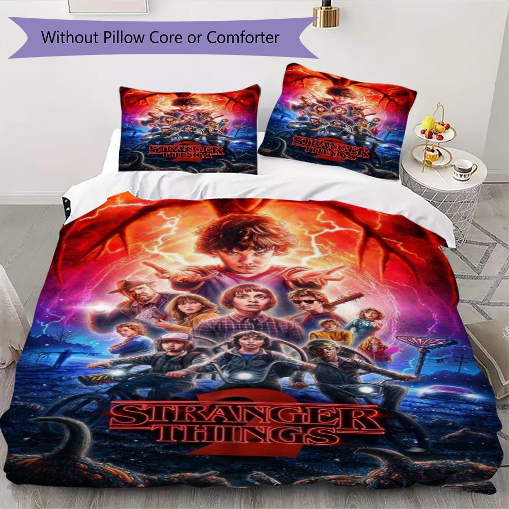 stranger things Pattern Bedding uilt Set uilt Cover Pillowcase Home Decoration Birthday Gift (1 * duvet cover + 2 * pillowcase without core)87 135x200cm
stranger things Pattern Bedding uilt Set uilt Cover Pillowcase Home Decoration Birthday Gift (1 * duvet cover + 2 * pillowcase without core)87 135x200cm