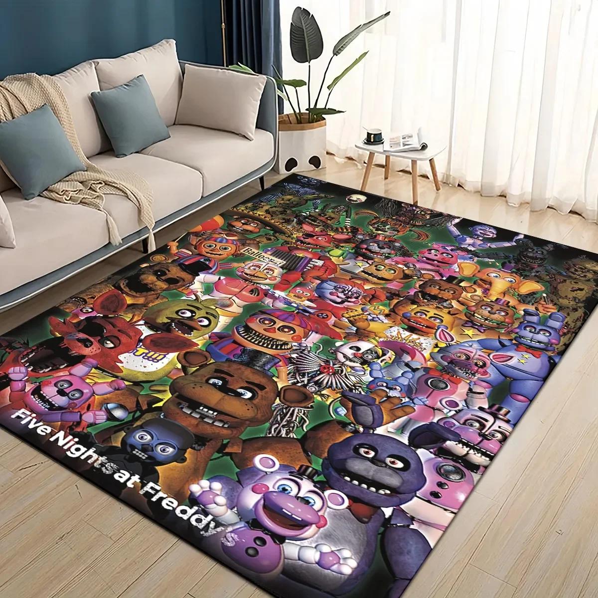 3D F-Freddy Cartoon Game Area Rug Large,Carpet Rug for Living Room Bedroom Sofa Doormat Decoration,kid Play Non-slip Floor Mat 40x60cm
3D F-Freddy Cartoon Game Area Rug Large,Carpet Rug for Living Room Bedroom Sofa Doormat Decoration,kid Play Non-slip Floor Mat 40x60cm