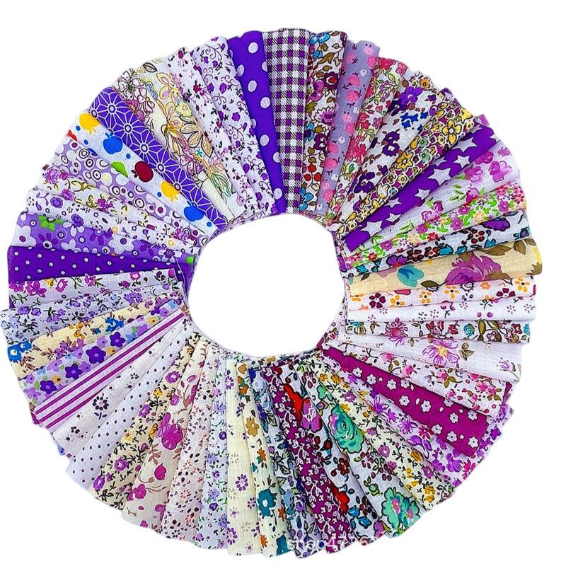 50pcs Pack Square Multicolor Printed Cotton Fabric For Sewing Quilt Cloth Needlework Plaid Handicraft Material Patchwork 10CM
50pcs Pack Square Multicolor Printed Cotton Fabric For Sewing Quilt Cloth Needlework Plaid Handicraft Material Patchwork 10CM