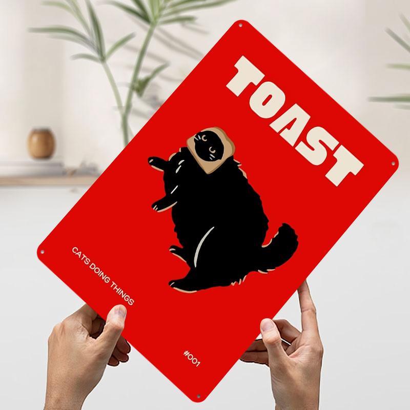 Cat Wearing Toast Metal Poster Customized Wall Art Retro Vintage Tinplate Signs for Decoration Living Room Decor Men Wand Deko 20x30cm(7.8x11.8inch)
Cat Wearing Toast Metal Poster Customized Wall Art Retro Vintage Tinplate Signs for Decoration Living Room Decor Men Wand Deko 20x30cm(7.8x11.8inch)
