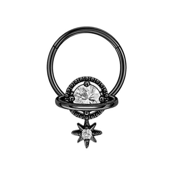 Fashion Crystal Stainless Steel Septum Hoop Clickers Nose Ring Women Tragus Cartilage Helix Piercing Hoop Earrings Jewelry 1.2x8mm
Fashion Crystal Stainless Steel Septum Hoop Clickers Nose Ring Women Tragus Cartilage Helix Piercing Hoop Earrings Jewelry 1.2x8mm