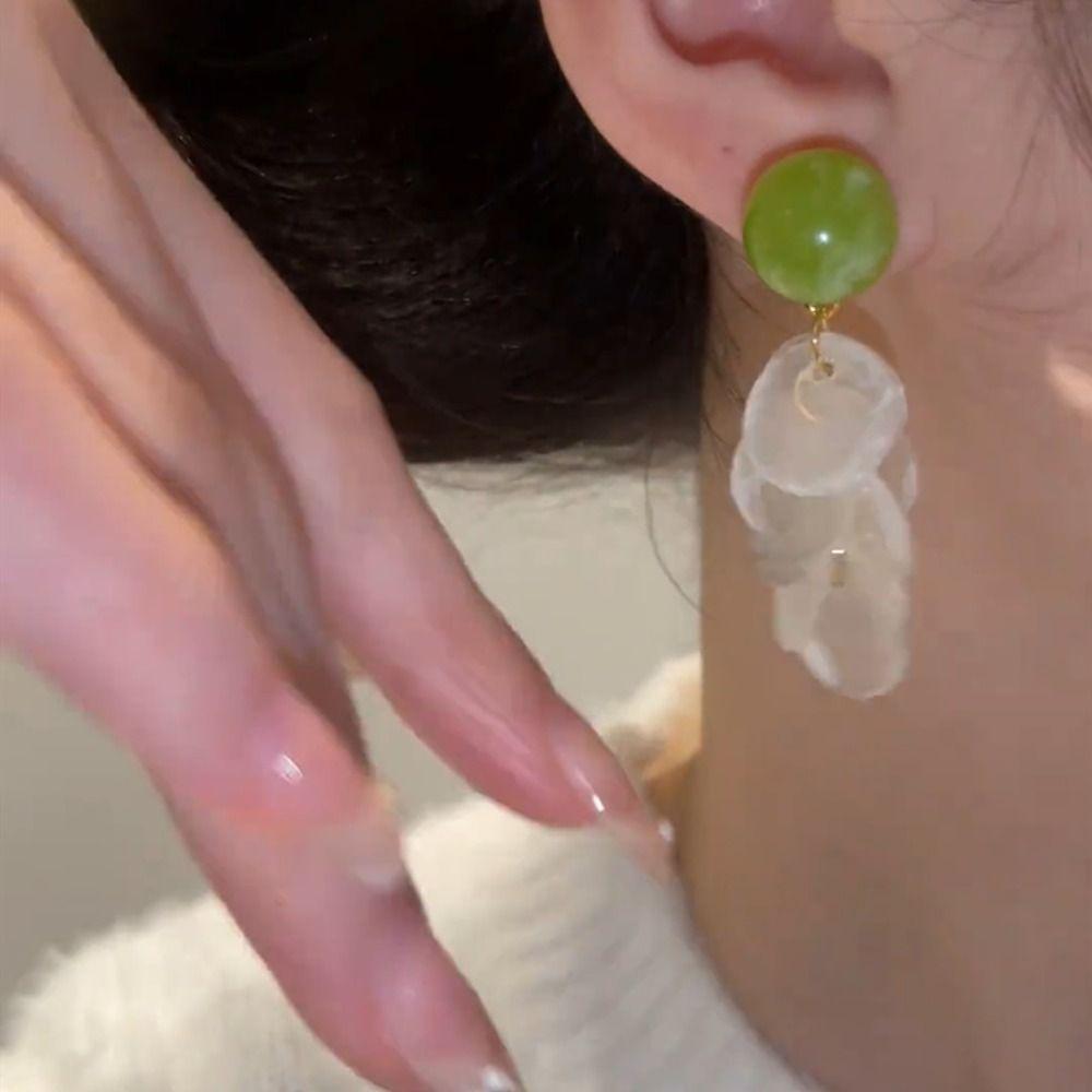 Shimmering White Tassel Earrings Zinc Zinc Alloy Shell Ear Studs Summer Ear Accessories Beach Party
Shimmering White Tassel Earrings Zinc Zinc Alloy Shell Ear Studs Summer Ear Accessories Beach Party