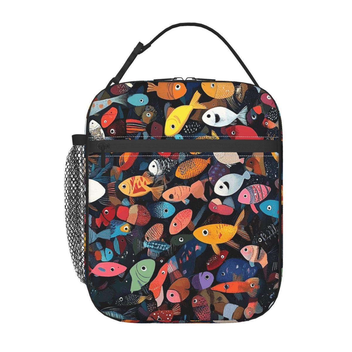 Abstract Fish Variety Illustrated Catalog Insulated Lunch Bag for Women Children Leakproof Food Boxes Thermal Lunch Box Tote One Size
Abstract Fish Variety Illustrated Catalog Insulated Lunch Bag for Women Children Leakproof Food Boxes Thermal Lunch Box Tote One Size
