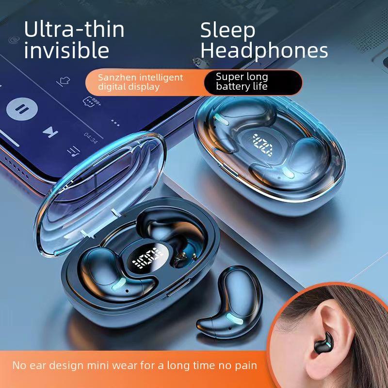«Мини-невидимая Bluetooth-гарнитура для сна»: Удобство, удобная посадка, дизайн унисекс, длительное время работы от батареи». Digital Display Sleeping Headphones
«Мини-невидимая Bluetooth-гарнитура для сна»: Удобство, удобная посадка, дизайн унисекс, длительное время работы от батареи». Digital Display Sleeping Headphones