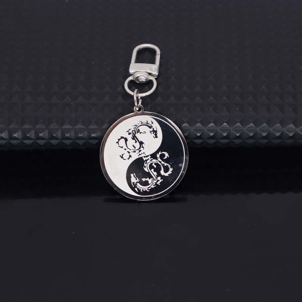Dragon & Yin Yang Keychain - Stylish Tai Chi Accessory for Men & Women срібний
Dragon & Yin Yang Keychain - Stylish Tai Chi Accessory for Men & Women срібний