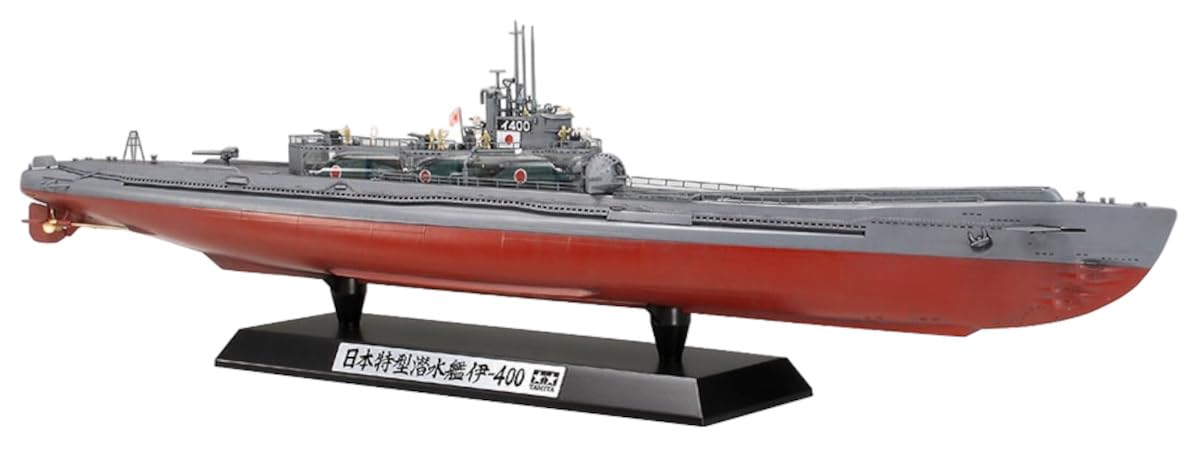 Tamiya Scale Special Edition Japanese Submarine Special Edition Plastic Model Kit 25426 1/350 I-400
Tamiya Scale Special Edition Japanese Submarine Special Edition Plastic Model Kit 25426 1/350 I-400