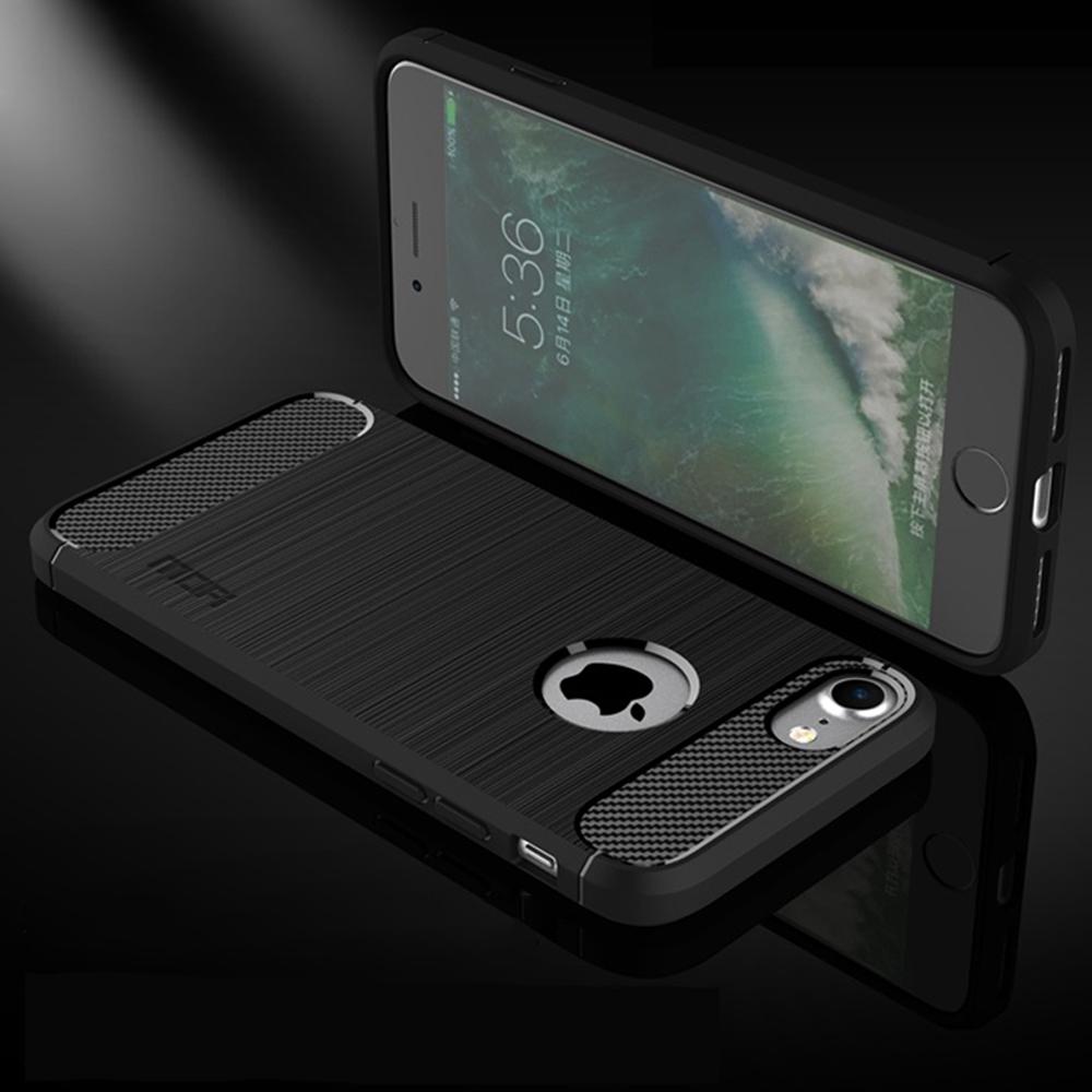 MOFI For iPhone SE (2022)/(2020)/7 4.7 inch/8 4.7 inch Carbon Fiber Brushed Surface Phone Case Anti-scratch Soft TPU Cover Black
MOFI For iPhone SE (2022)/(2020)/7 4.7 inch/8 4.7 inch Carbon Fiber Brushed Surface Phone Case Anti-scratch Soft TPU Cover Black