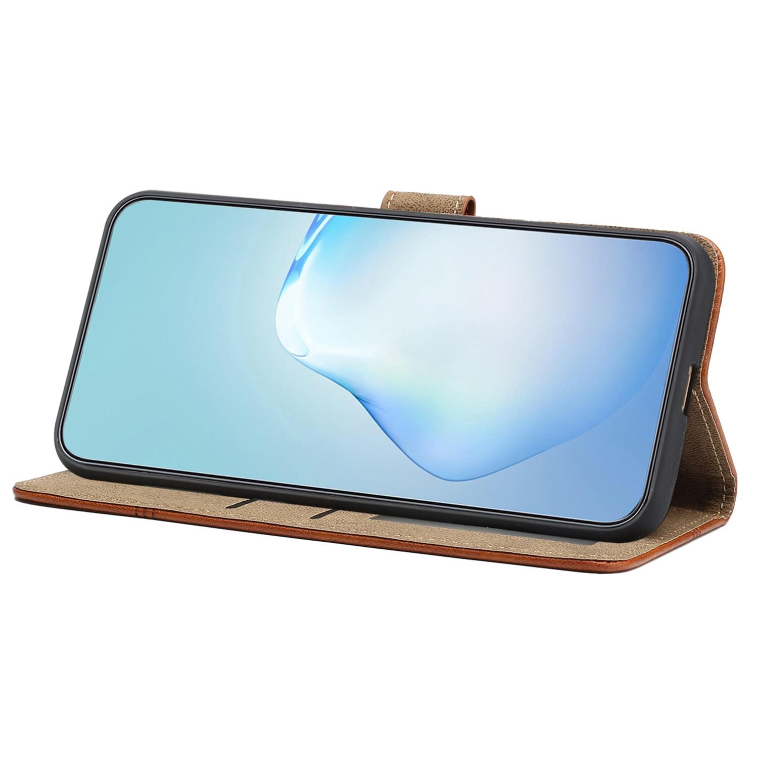 For Samsung Galaxy A03 (164.2 x 75.9 x 9.1mm) Cowhide Texture Business Style PU Leather Cover Sewing Line Decor Wallet Stand Phone Shockproof Case Brown
For Samsung Galaxy A03 (164.2 x 75.9 x 9.1mm) Cowhide Texture Business Style PU Leather Cover Sewing Line Decor Wallet Stand Phone Shockproof Case Brown