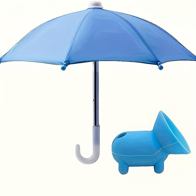 Portable Phone Holder Umbrella Stand with Adjustable Piglet Suction Cup, UV Protection and Sunshade Function for Smartphones небесно-голубой
Portable Phone Holder Umbrella Stand with Adjustable Piglet Suction Cup, UV Protection and Sunshade Function for Smartphones небесно-голубой