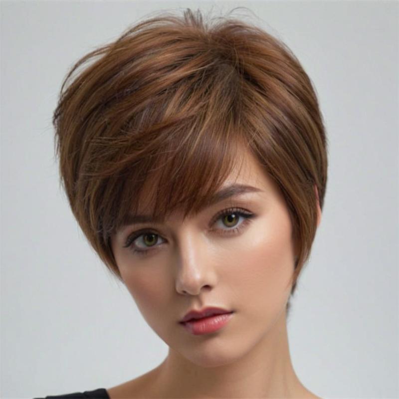 Ladies Brown Shattered Short Hair Cover
Ladies Brown Shattered Short Hair Cover