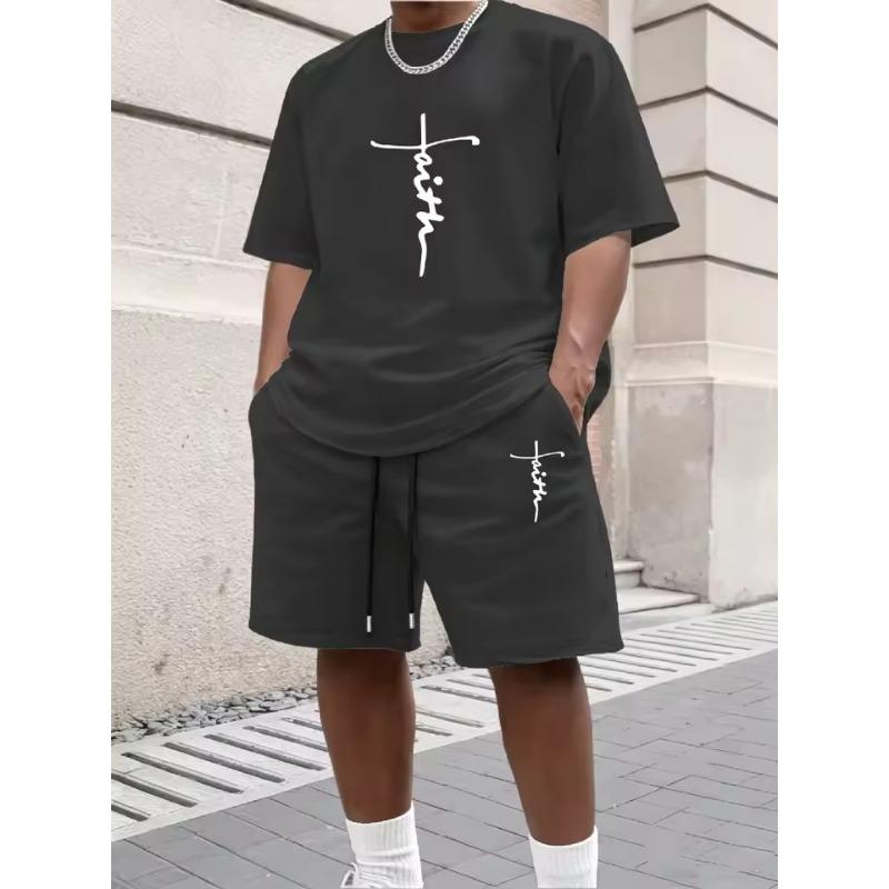 Men s 100 Cotton T-shirt Set, Casual Oversized Set, Los Angeles Letter Pattern Print, Lightweight and Breathable Texture XL
Men s 100 Cotton T-shirt Set, Casual Oversized Set, Los Angeles Letter Pattern Print, Lightweight and Breathable Texture XL