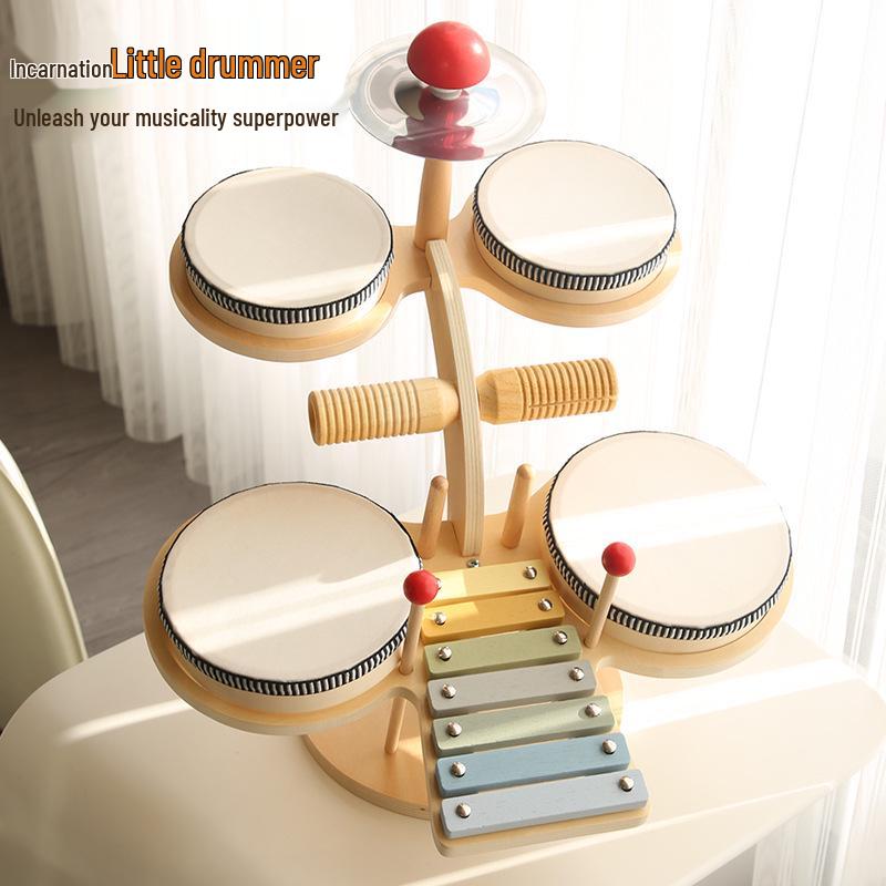 Montessori Wooden Multifunctional Drum Set: Ignite Baby s Musical Talent & Color Recognition
Montessori Wooden Multifunctional Drum Set: Ignite Baby s Musical Talent & Color Recognition