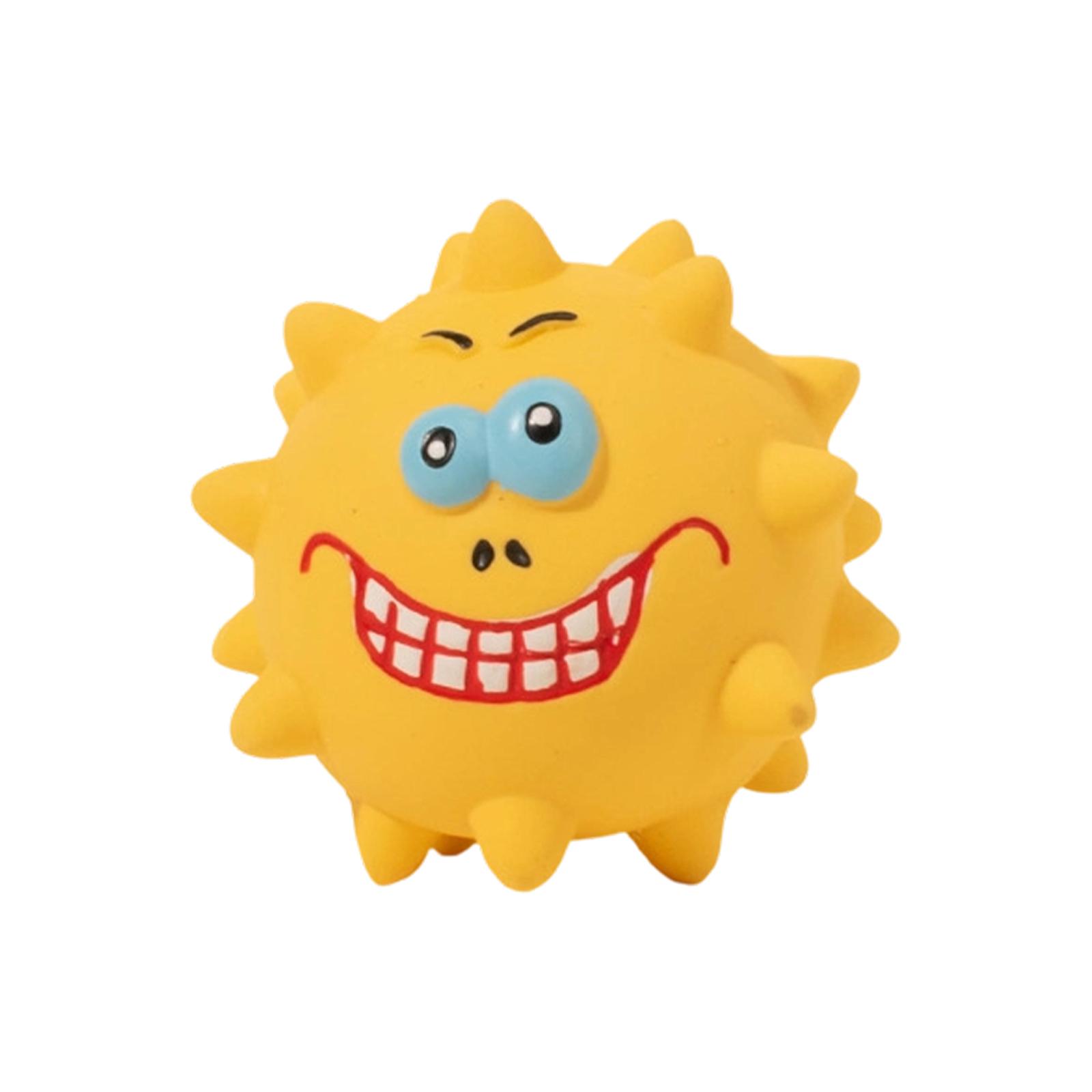 Latex Squeaky Spiky Ball Dog Toy With Funny Expressions – Interactive Chew Toy For Small To Medium Dogs, Teeth Cleaning & Boredom Relief One Size жовтий
Latex Squeaky Spiky Ball Dog Toy With Funny Expressions – Interactive Chew Toy For Small To Medium Dogs, Teeth Cleaning & Boredom Relief One Size жовтий
