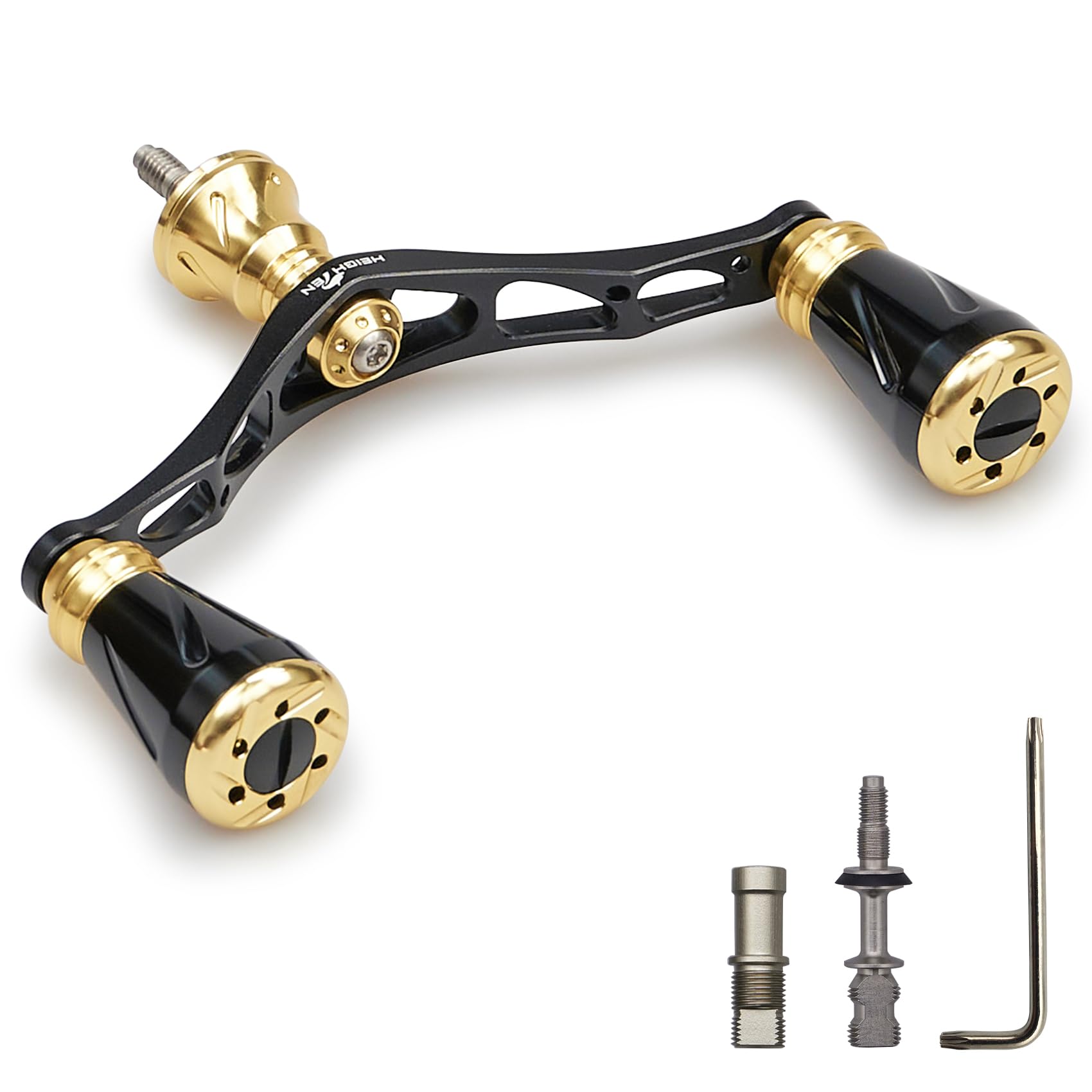 Ручка катушки HEIGHTEN с ручкой для универсальной спиннинговой катушки Shimano Daiwa New Pillar Series Black 80 мм/95 мм/98 мм 20 мм/19 мм (Золото (Ручка) & (Ручка))
Ручка катушки HEIGHTEN с ручкой для универсальной спиннинговой катушки Shimano Daiwa New Pillar Series Black 80 мм/95 мм/98 мм 20 мм/19 мм (Золото (Ручка) & (Ручка))