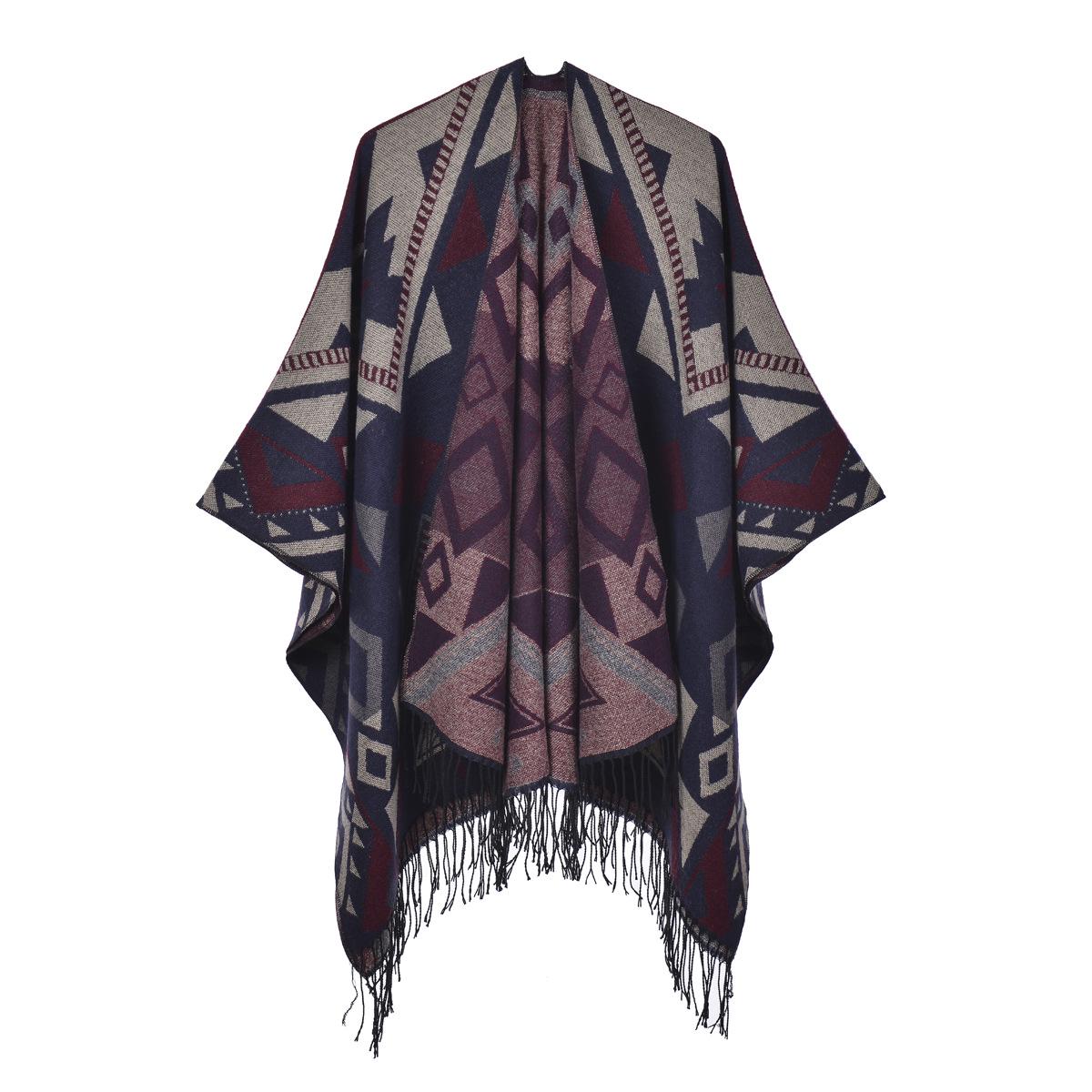 Новая женская богемная кашемировая шаль с бахромой - Теплая накидка с разрезами в стиле Юньнань для кемпинга и фото. 130x150 cm
Новая женская богемная кашемировая шаль с бахромой - Теплая накидка с разрезами в стиле Юньнань для кемпинга и фото. 130x150 cm