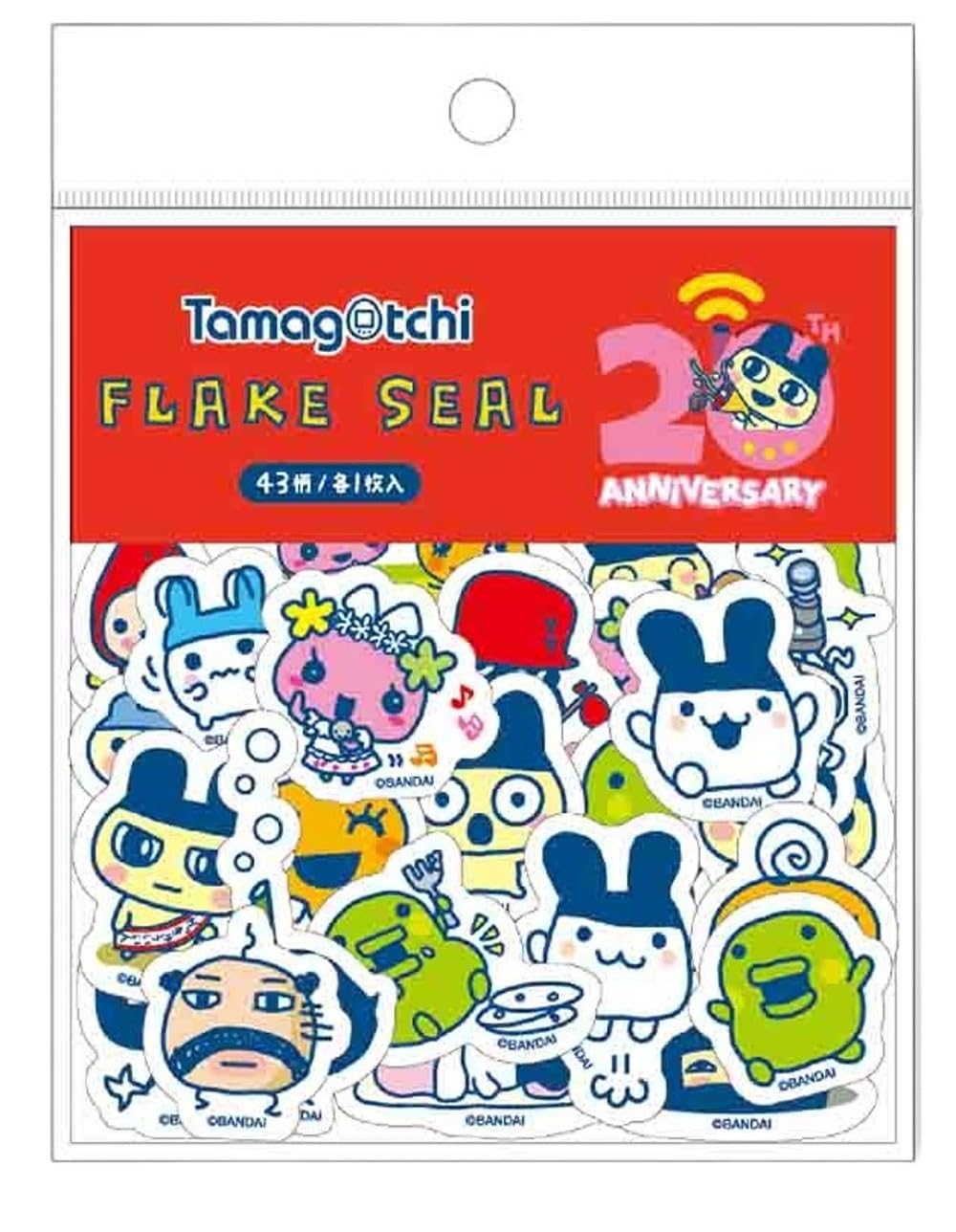 Наклейка-чешуйка Marimo Craft Tamagotchi, красная, иллюстрация, Ш44 x В47 мм или меньше TMGC-014
Наклейка-чешуйка Marimo Craft Tamagotchi, красная, иллюстрация, Ш44 x В47 мм или меньше TMGC-014