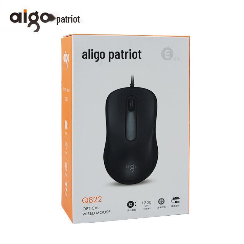 Q822 Wired USB Optical Mouse for Business, Gaming, and Office Use чорний
Q822 Wired USB Optical Mouse for Business, Gaming, and Office Use чорний