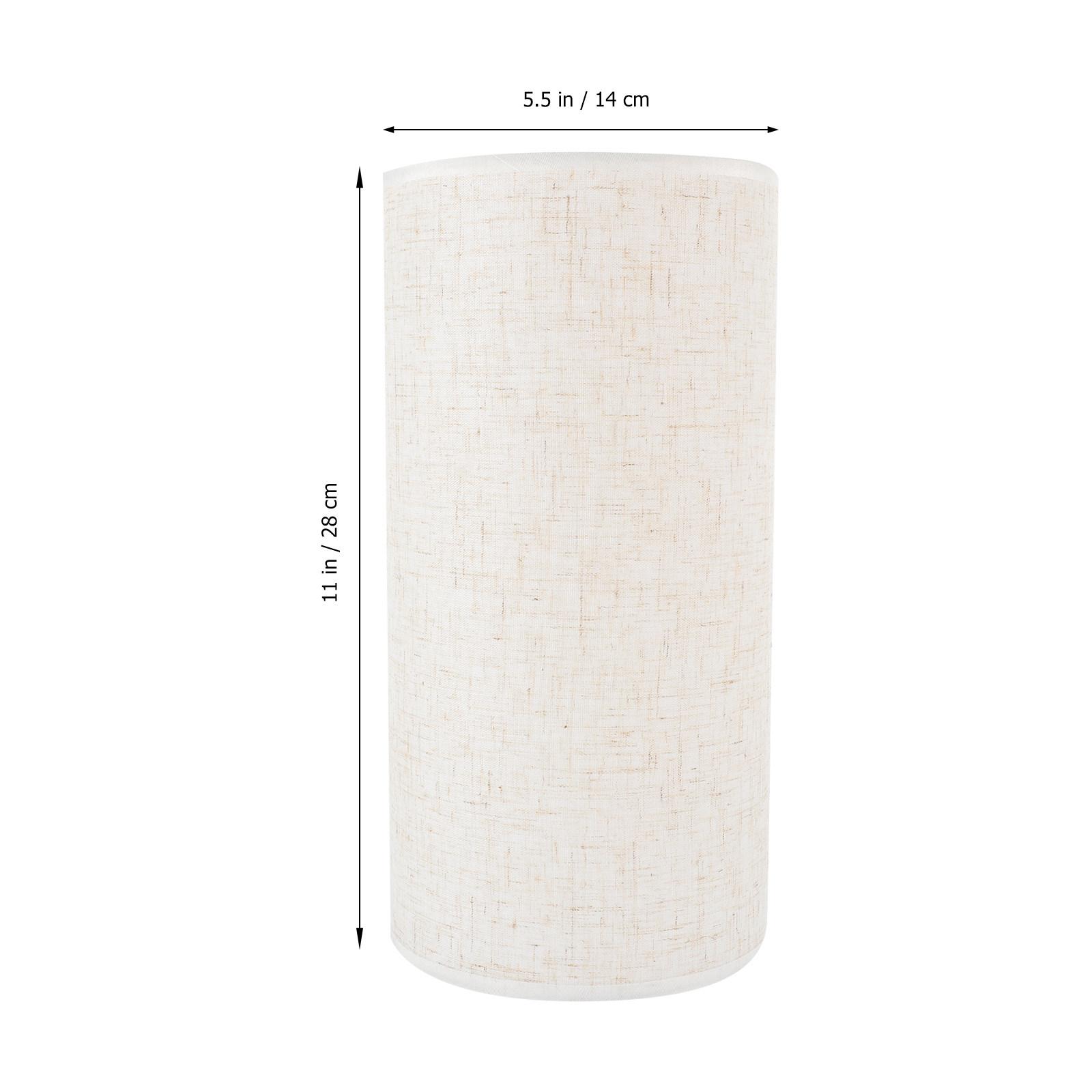 Round Lamp Shade for Floor Lamp Replacement Cover E27 Base Natural Linen Fabric Soft Eye Protective Light Living Room Decor бежевий
Round Lamp Shade for Floor Lamp Replacement Cover E27 Base Natural Linen Fabric Soft Eye Protective Light Living Room Decor бежевий
