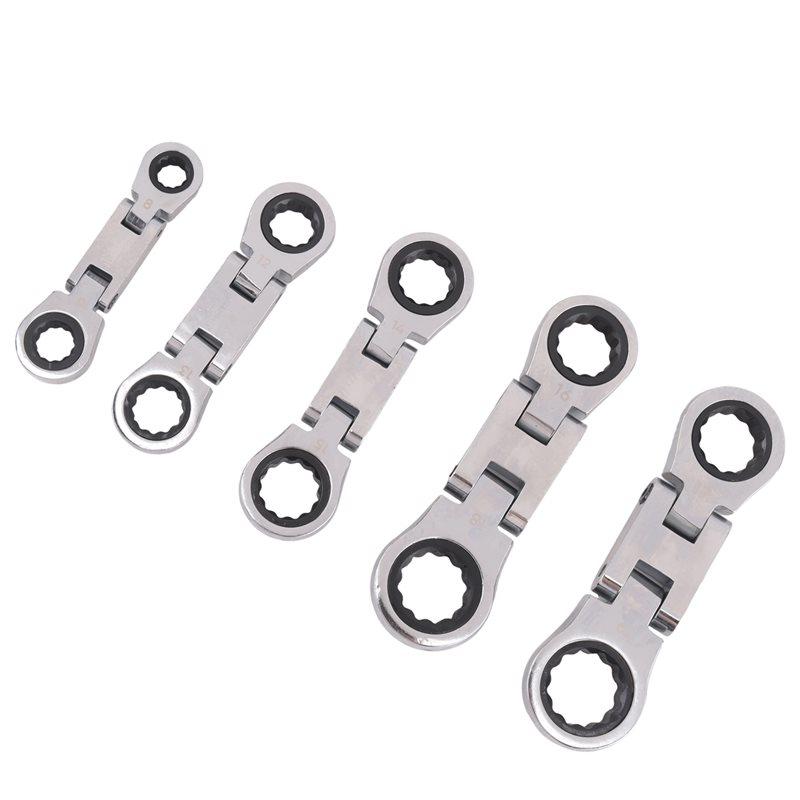 A60Z5-Piece Flex-Head Stubby Ratcheting Combination Wrench Set, Mini Wrench Set, Double Box End Flex-Head, Mini Spanner Setmay серебряный
A60Z5-Piece Flex-Head Stubby Ratcheting Combination Wrench Set, Mini Wrench Set, Double Box End Flex-Head, Mini Spanner Setmay серебряный