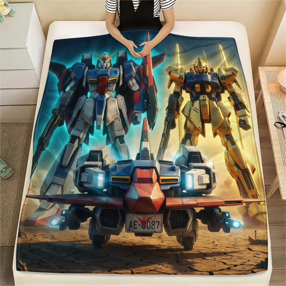 Mobile Suit Gundam Warm Flannel Blanket, Printed for Bed Sofa Chair, Ideal for Picnic Travel Home Decor -HE42 75x90cm
Mobile Suit Gundam Warm Flannel Blanket, Printed for Bed Sofa Chair, Ideal for Picnic Travel Home Decor -HE42 75x90cm