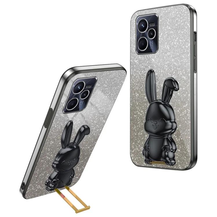 Protection Cover for Realme C35 4G PC+TPU Cartoon Rabbit Phone Case with Pull-out Kickstand
Protection Cover for Realme C35 4G PC+TPU Cartoon Rabbit Phone Case with Pull-out Kickstand