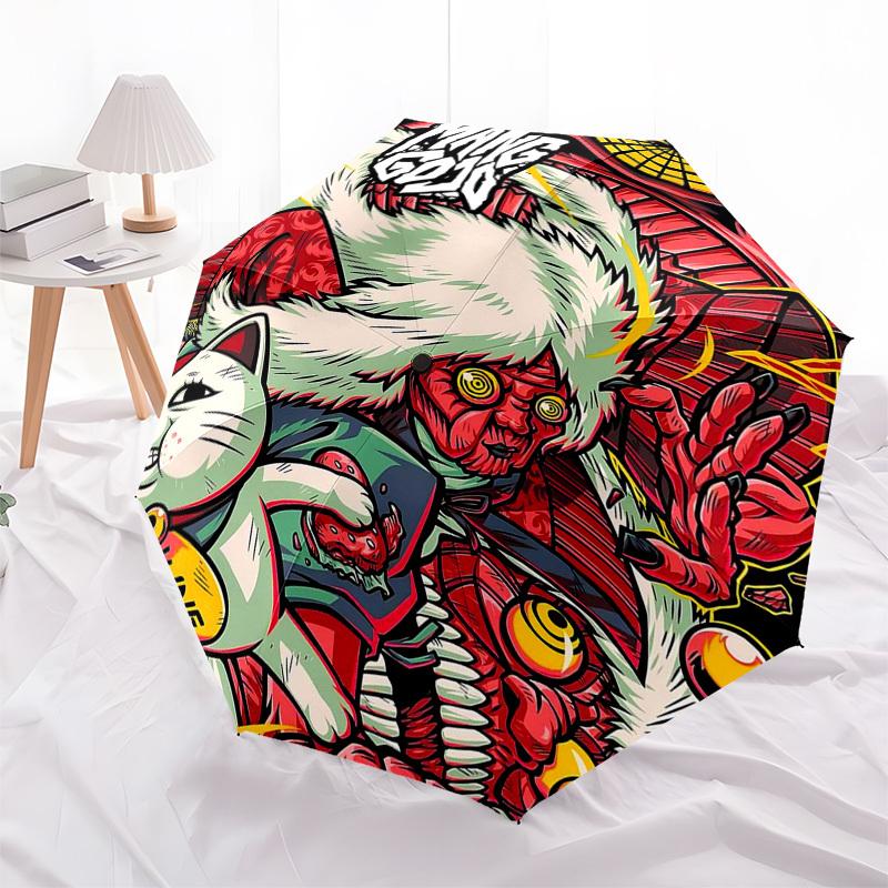 1pc MANG GOO Automatic Folding Umbrella Portable 3-Fold Design with 8-Bone Iron Frame, Outdoor, Ideal Gift for Fans, Travelers, Daily Use, Festive Pre
1pc MANG GOO Automatic Folding Umbrella Portable 3-Fold Design with 8-Bone Iron Frame, Outdoor, Ideal Gift for Fans, Travelers, Daily Use, Festive Pre