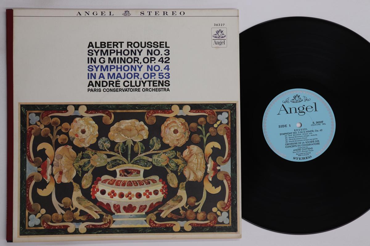 LP Record ANDRE CLUYTENS, PARIS CONSERVATOIRE - Roussel Symphony No3 In G Minor / S S36327 ANGEL 1966 US Classical Used
LP Record ANDRE CLUYTENS, PARIS CONSERVATOIRE - Roussel Symphony No3 In G Minor / S S36327 ANGEL 1966 US Classical Used